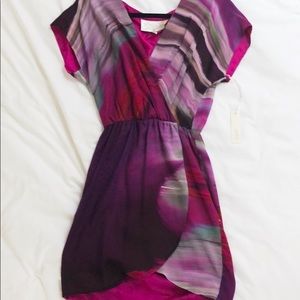NWT Rory Beca silk multi-colored dress